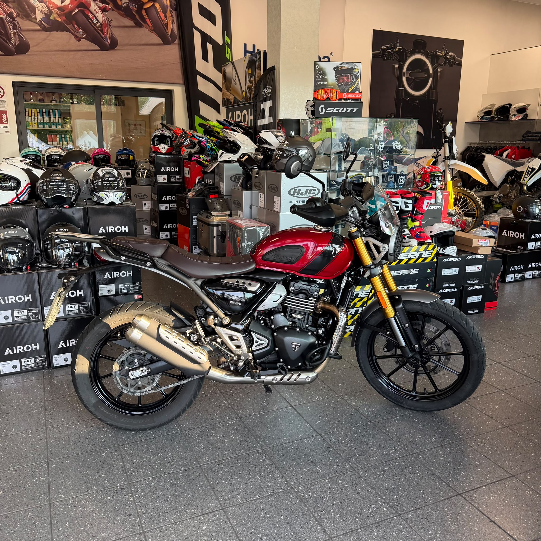 TRIUMPH SCRAMBLER 400 X