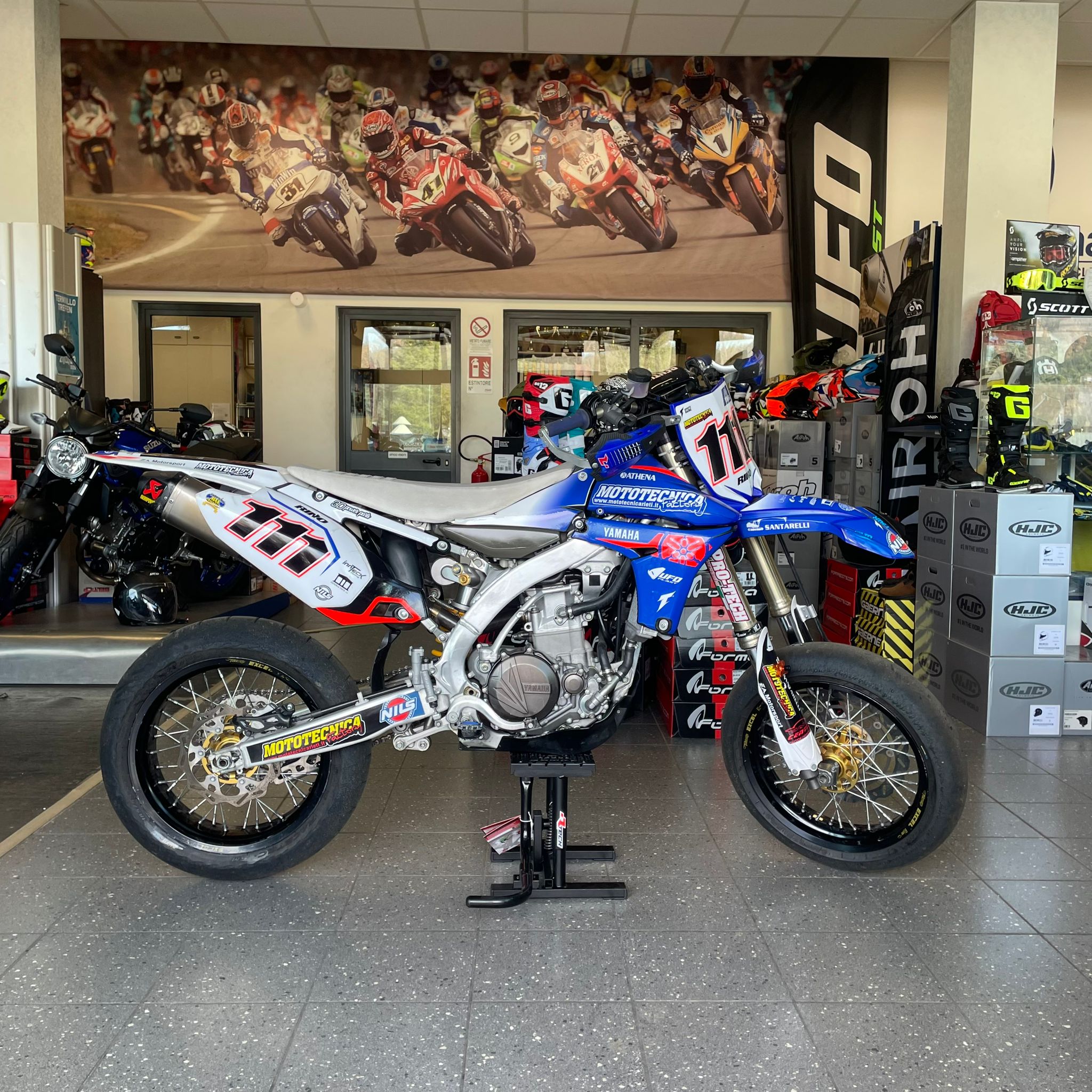 Motard 450 Suzuki Rmz 450 Usata YAMAHA YZF 450 MOTARD Mototecnica